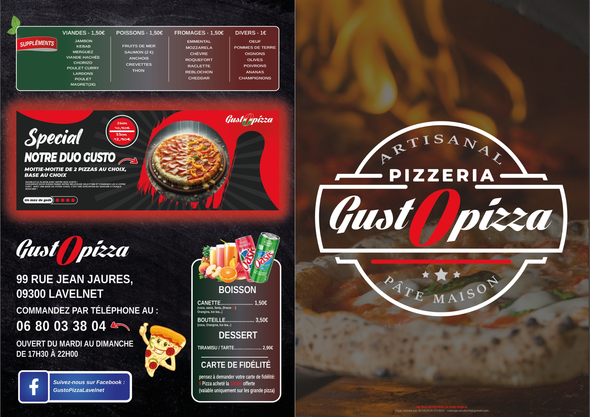 Gusto Pizza — Visuel 1