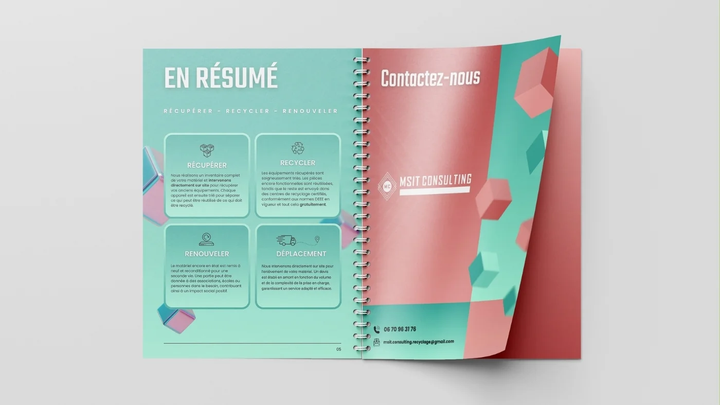 MSIT Consulting — Brochure — synthèse et contact