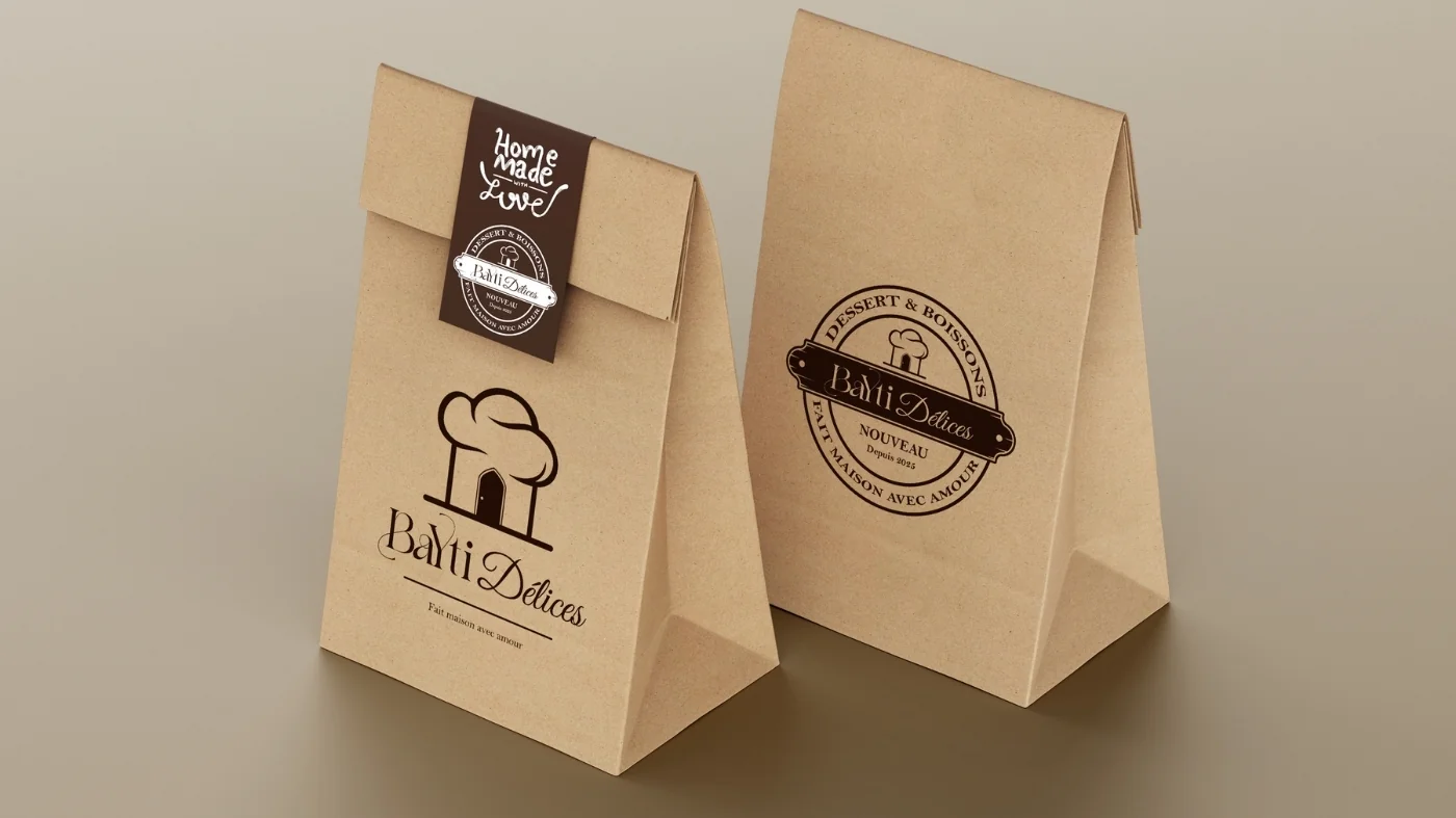 Bayti Délices — Sacs kraft