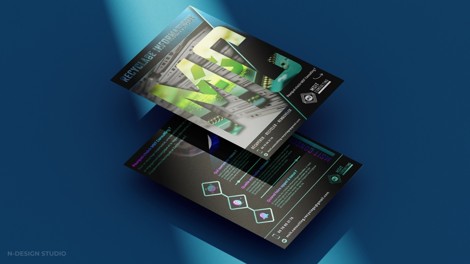 MSIT Consulting — Flyers — présentation double