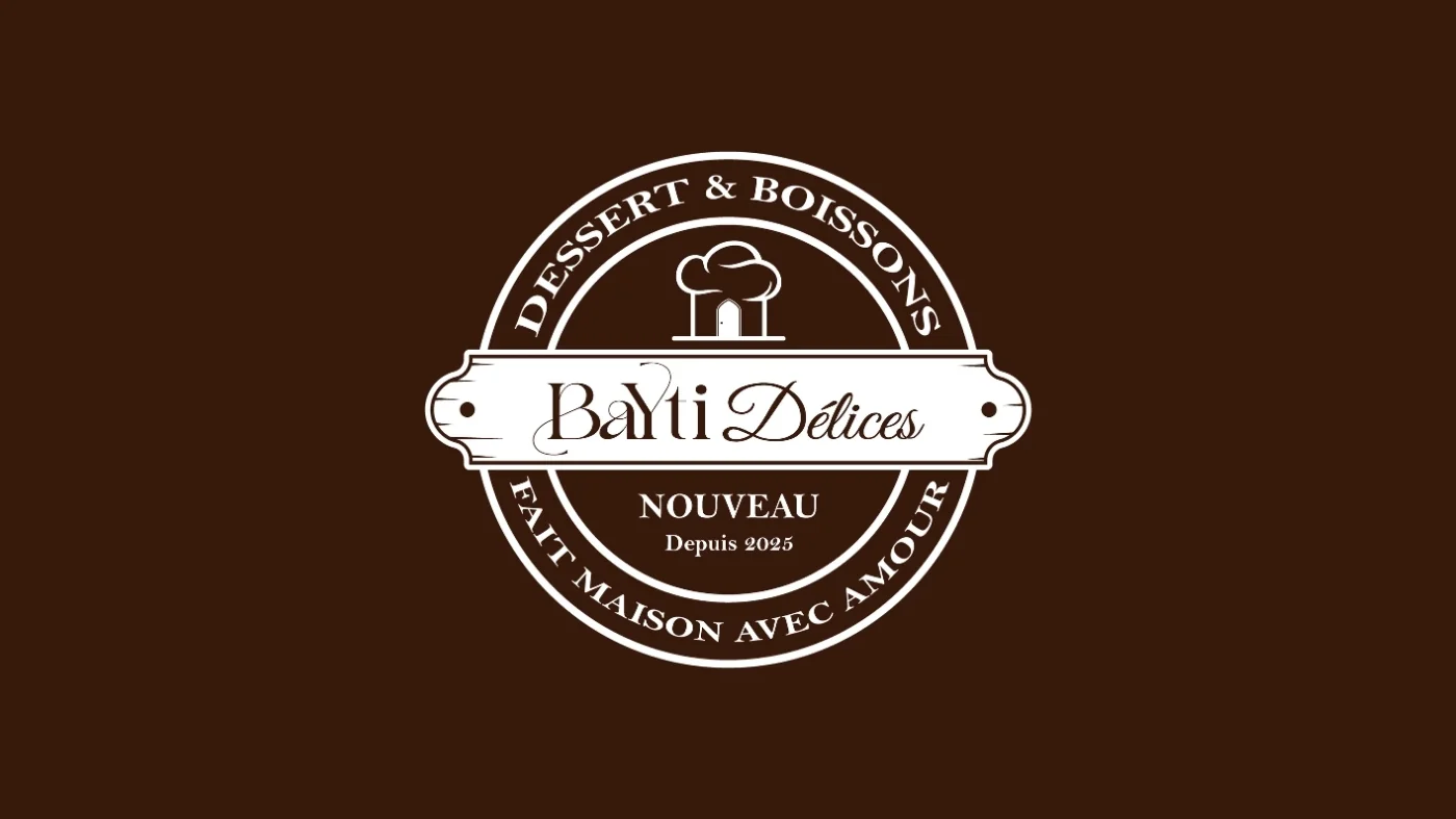 Bayti Délices — Tampon et étiquette