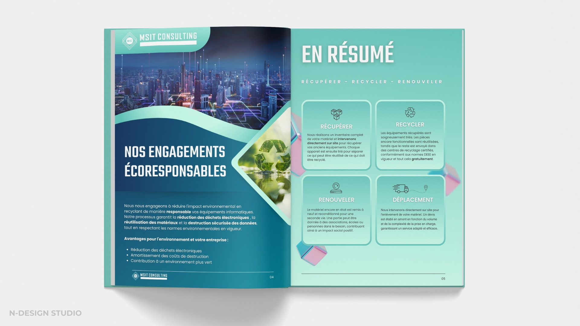 MSIT Consulting — Livret — page intérieure