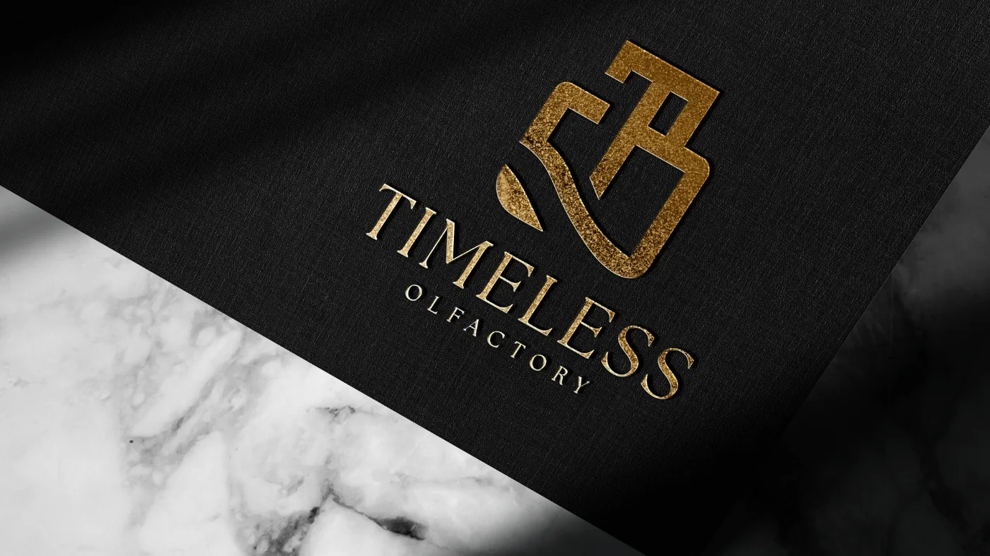Timeless Olfactory — Carte — dorure à chaud