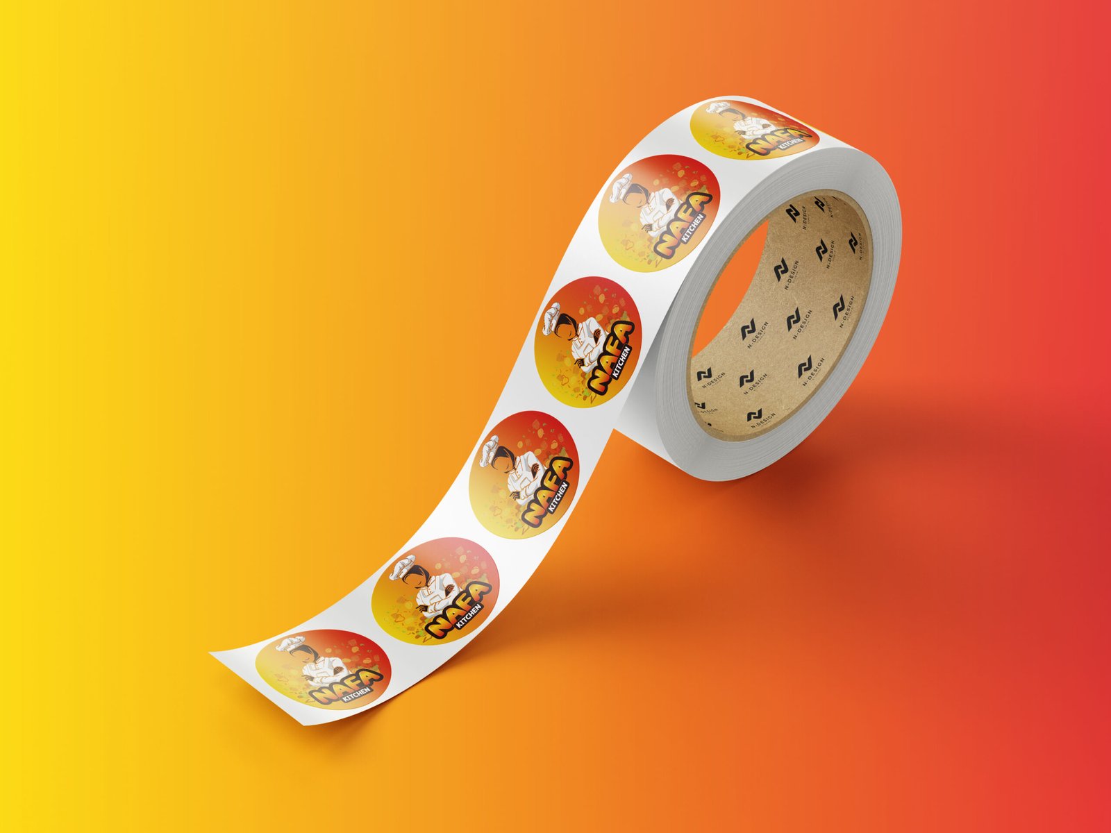 Nafa Kitchen — Rouleau de stickers