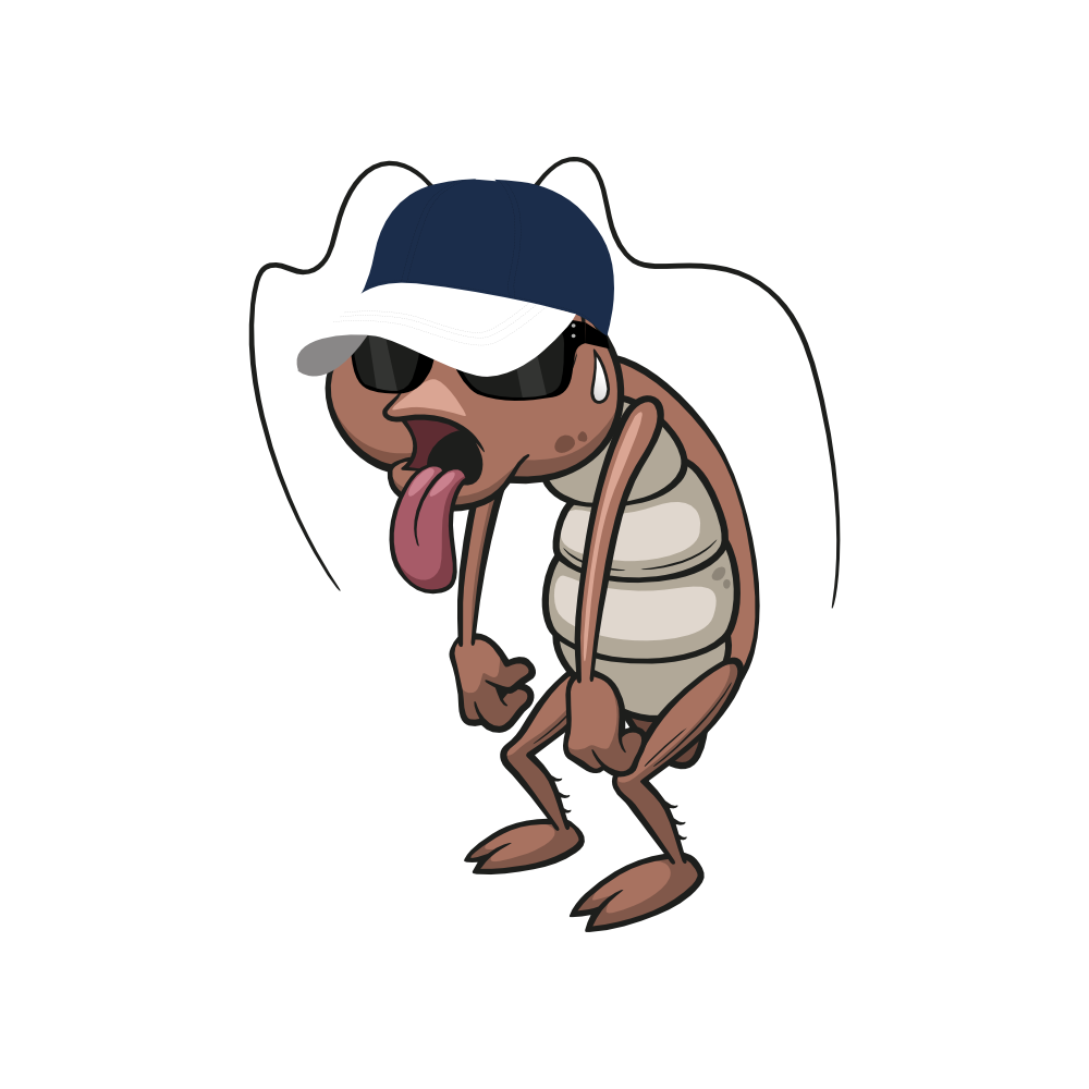 Mascotte pou essoufflé
