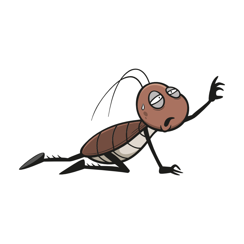 Mascotte pou à terre